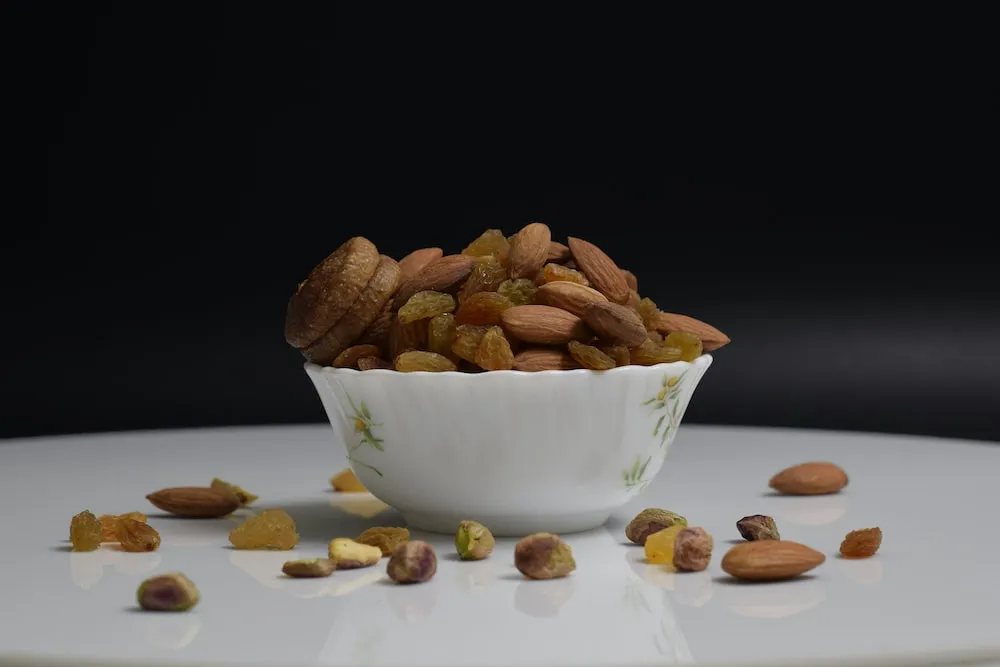 Purchase and today price of raw almond edible