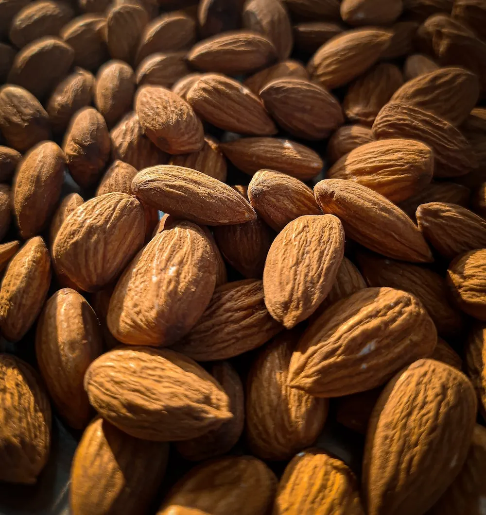 Purchase and today price of raw almond edible