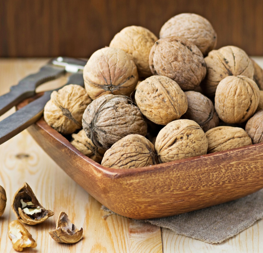 buttered salted walnuts