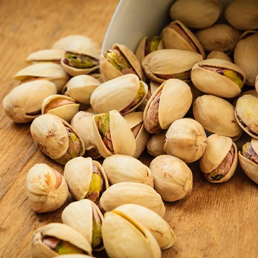 Price of roasted pistachios in shell from production to consumption