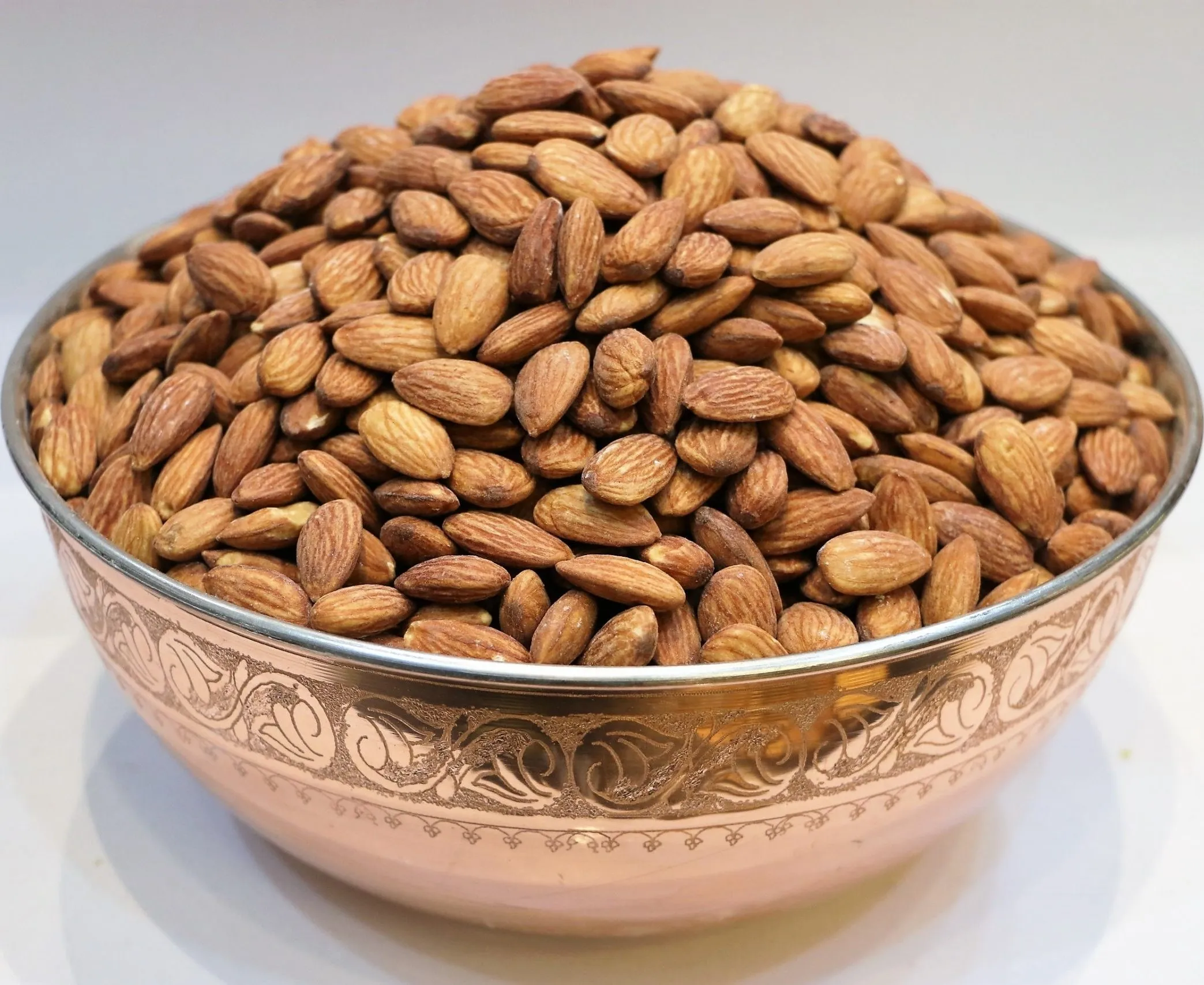 Purchase and today price of roasted almonds woolworths