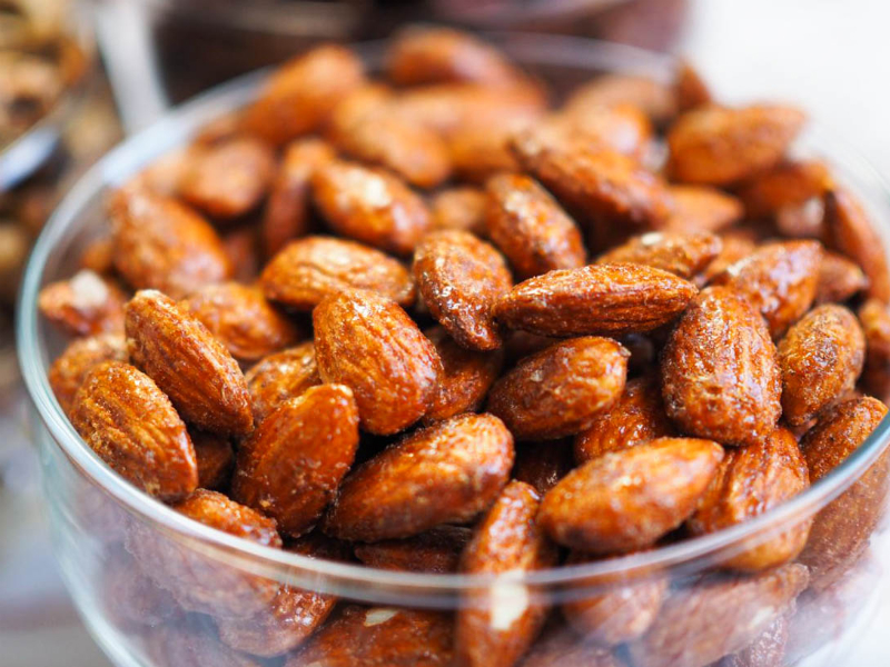 Buy roasted almonds Woolworths types + price