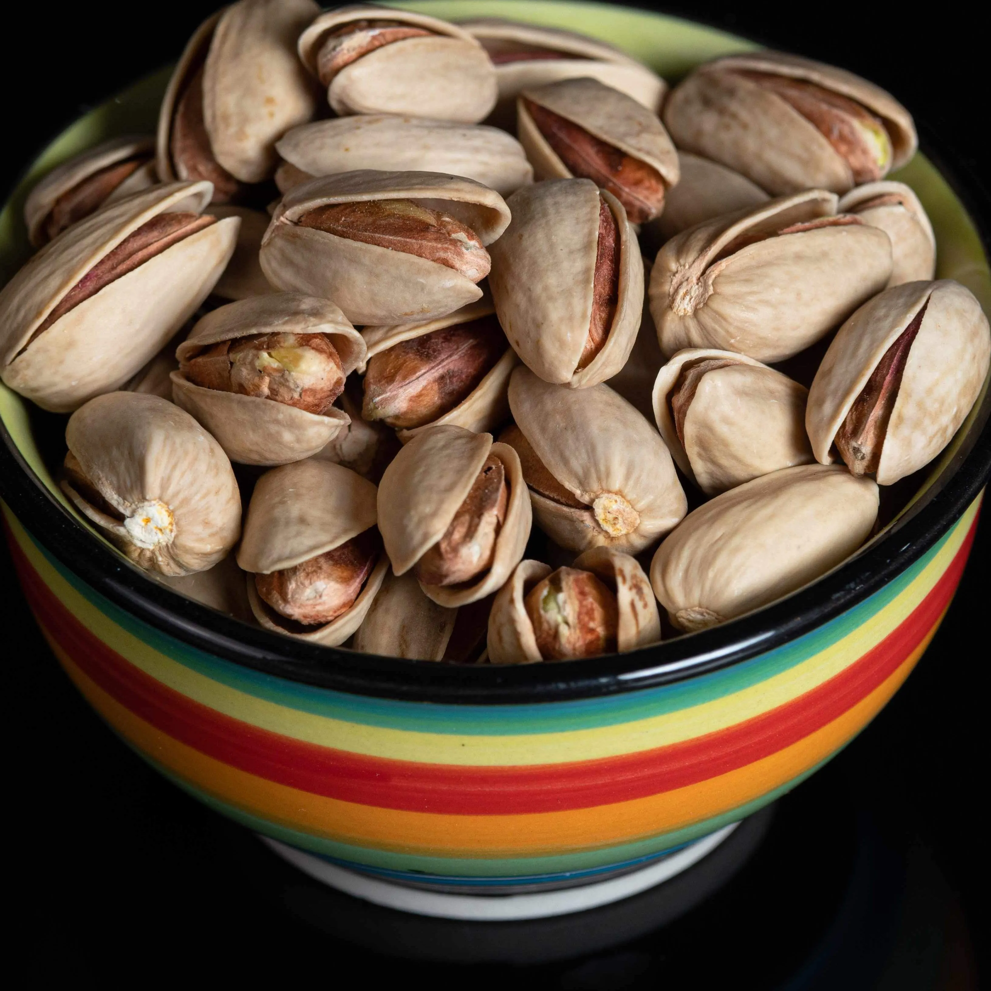 roasted pistachios vs raw