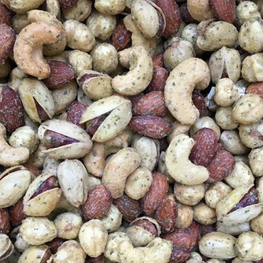 roasting cashew kernels