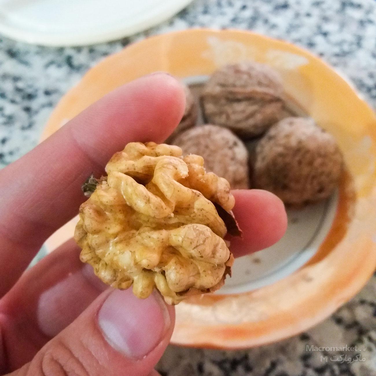 buttered salted walnuts