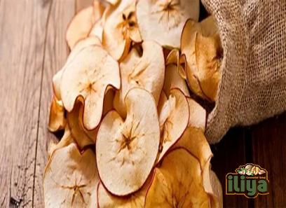 dried yellow apples with complete explanations and familiarization